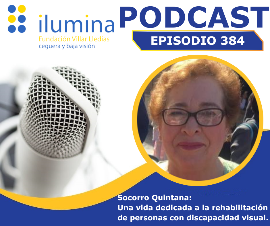 Poster publicitario del episodio 384 que muestra una fotografía de Socorro 