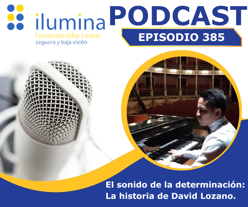 Cartél promocional del episodio con una fotografía de David.